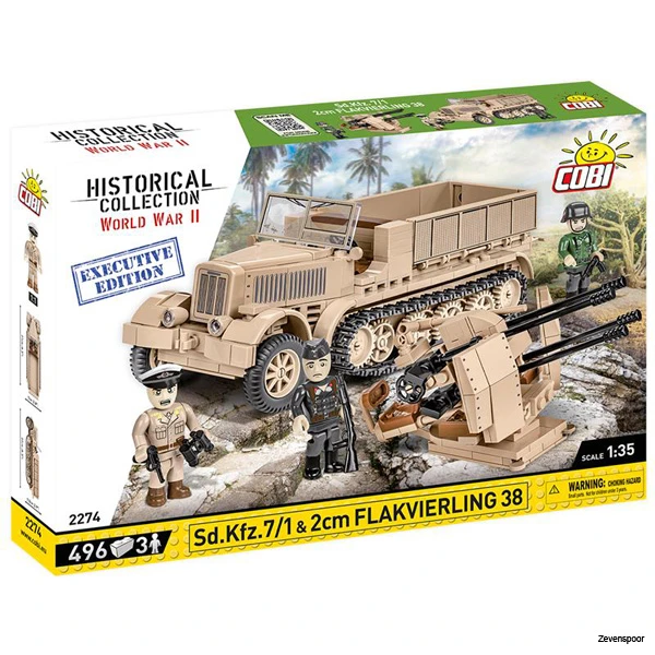 2274 Cobi Sd. Kfz. 7/1 & 2 Cm Flakvierling 38 Executive Edition