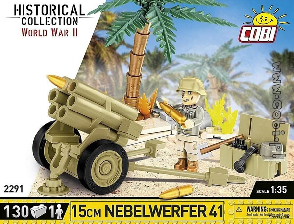 2291 Cobi Bouw Sets 15 Cm Nebelwerfer 41 3 2291 Cobi Bouw Sets 15 Cm Nebelwerfer 41