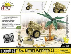 2291 Cobi Bouw Sets 15 Cm Nebelwerfer 41 7 2291 Cobi Bouw Sets 15 Cm Nebelwerfer 41 -Speelgoed Winkel CO2291 1