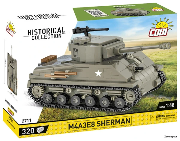 2711 Cobi M4A3E8 Sherman