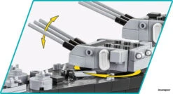 4837 Cobi WWII MISSOURI BATTLESHIP -Speelgoed Winkel CO4837 5
