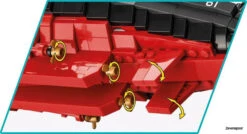 4837 Cobi WWII MISSOURI BATTLESHIP -Speelgoed Winkel CO4837 6