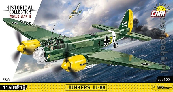 5733 Cobi Bouw Sets Junkers Ju 88