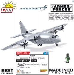 Nieuwkomers 9 5839 Cobi Bouw Sets Lockheed C-130 Hercules