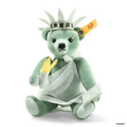 26874 Steiff Great Escapes New York Statue Of Liberty Teddy Bear